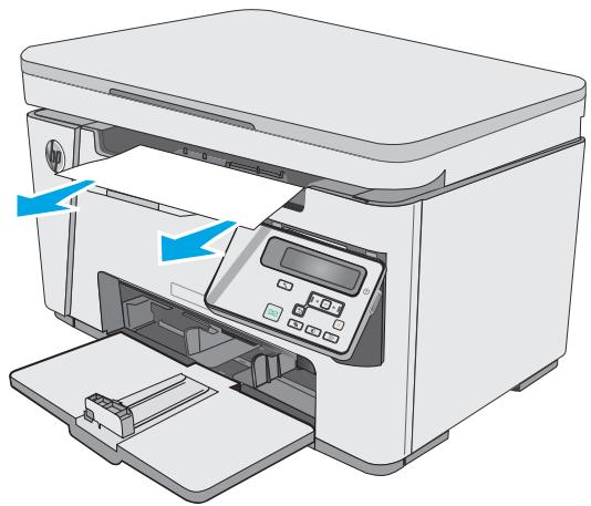 HP LASERJET PRO MFP M26A - Clear jams in the output bin - 1