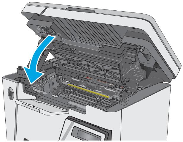 HP LASERJET PRO MFP M26A - Clear jams in the toner-cartridge area - 6