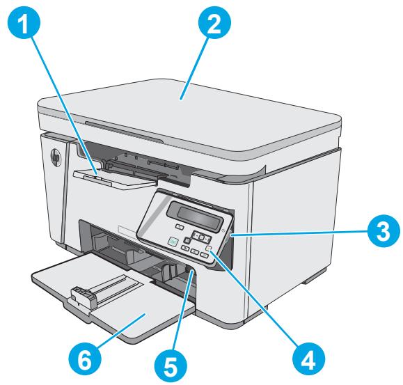 HP LASERJET PRO MFP M26A - Printer front view - 1