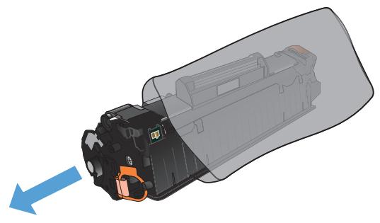 HP LASERJET PRO MFP M26A - Remove and replace the toner cartridge - 3