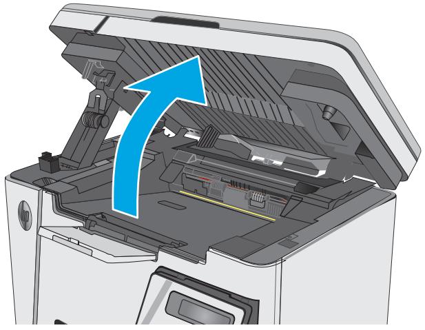 HP LASERJET PRO MFP M26A - Clear jams in the toner-cartridge area - 1