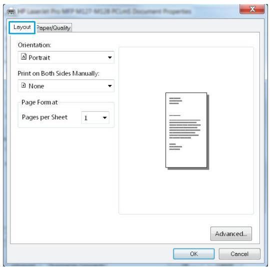 HP LASERJET PRO MFP M26A - Print multiple pages per sheet (Windows) - 2