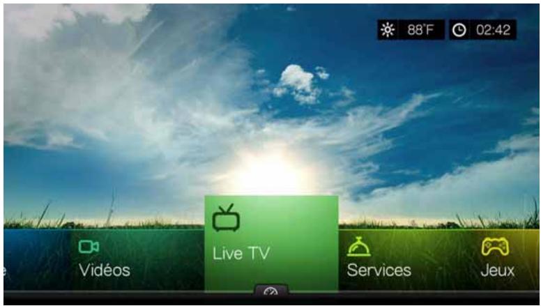 WD TV LIVE - Affichage live TV - 1