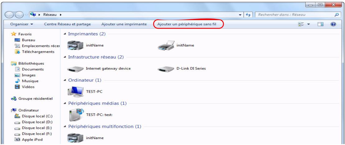 WD TV LIVE - Obtenir le code d'appairage windows (windows 7) - 2