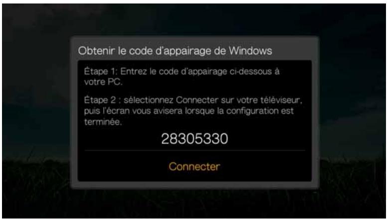 WD TV LIVE - Obtenir le code d'appairage windows (windows 7) - 1