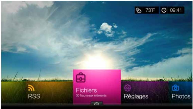 WD TV LIVE - Affichage des fichiers - 1