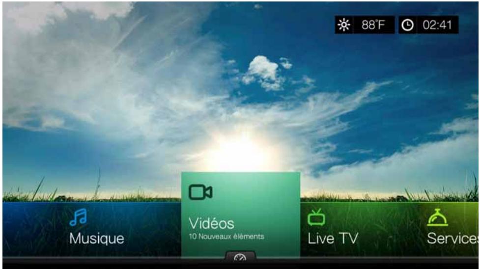 WD TV LIVE - Utilisation du menu de lecteur multimédia - 1