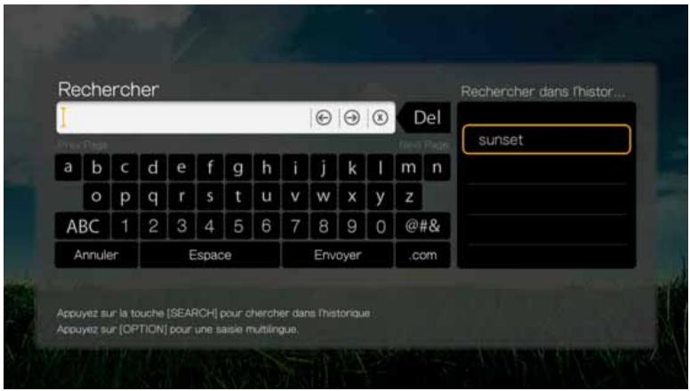 WD TV LIVE - Recherche de contenus. - 5