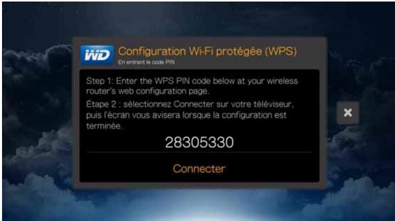 WD TV LIVE - Code PIN - 1