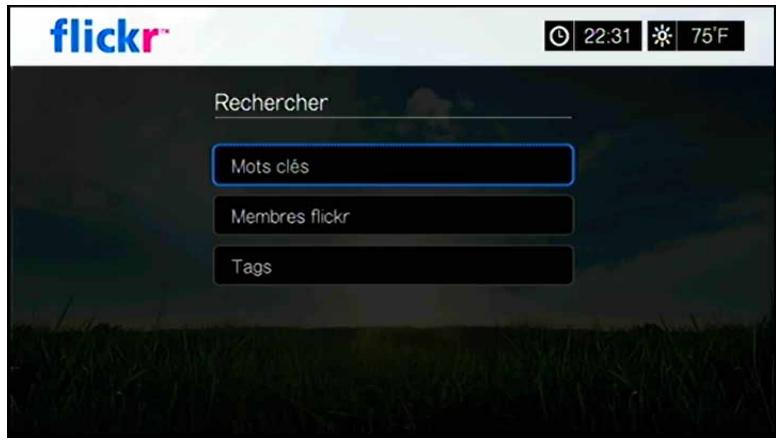WD TV LIVE - Recherche de contenus - 2