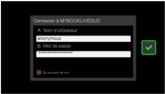 WD TV LIVE - Connexion à une ressource réseau ou à un compte en ligne - 1