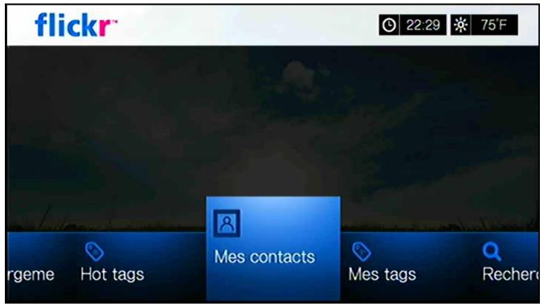 WD TV LIVE - Mes contacts - 1