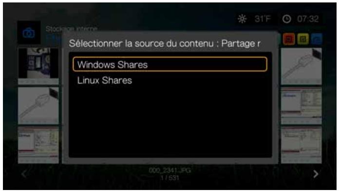 WD TV LIVE - Partage réseau - 1
