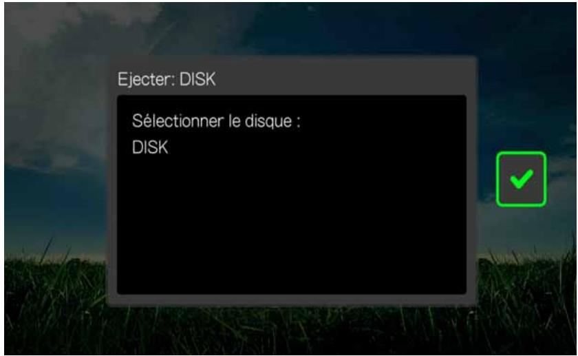WD TV LIVE - Déconnexion d'un périphérique USB - 1