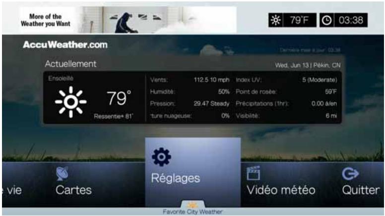 WD TV LIVE - Ajouter un service aux favoris - 5