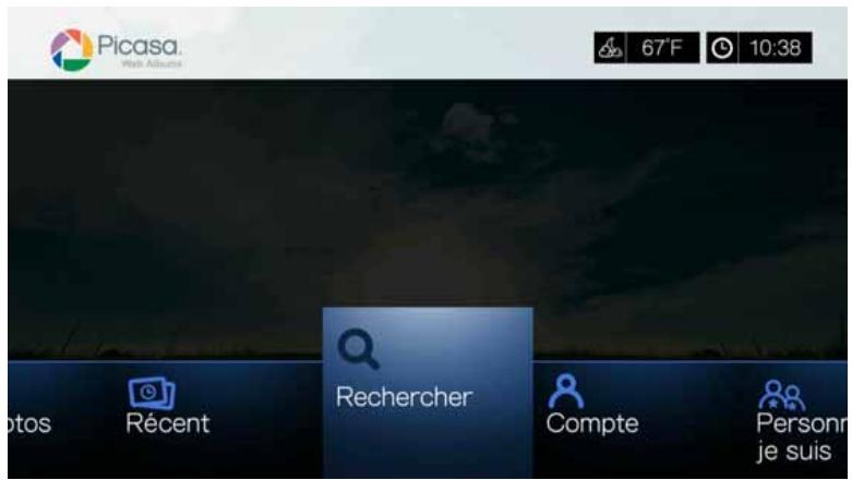 WD TV LIVE - Recherche de contenus. - 3