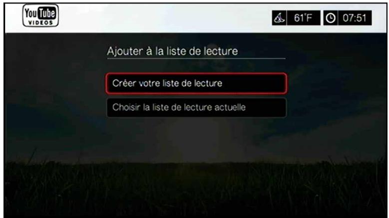 WD TV LIVE - Ajouter des vidéos à une liste de lecture - 1