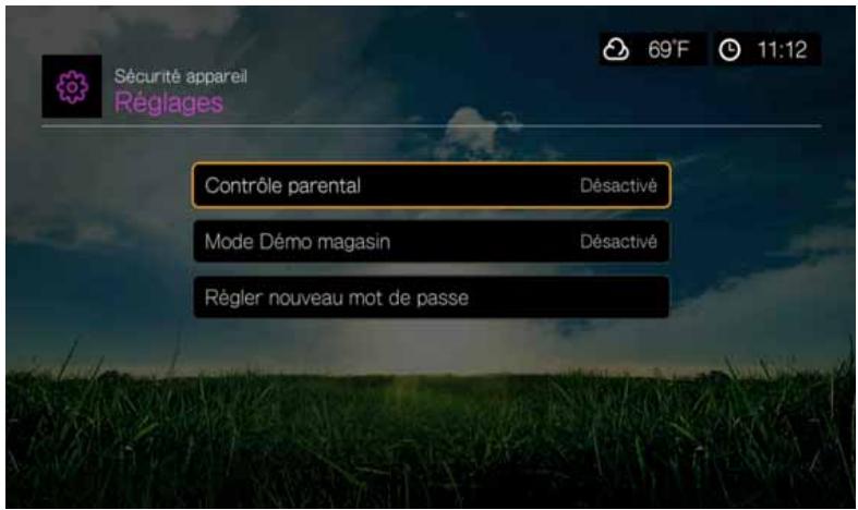 WD TV LIVE - Sécurité de l'appareil - 1