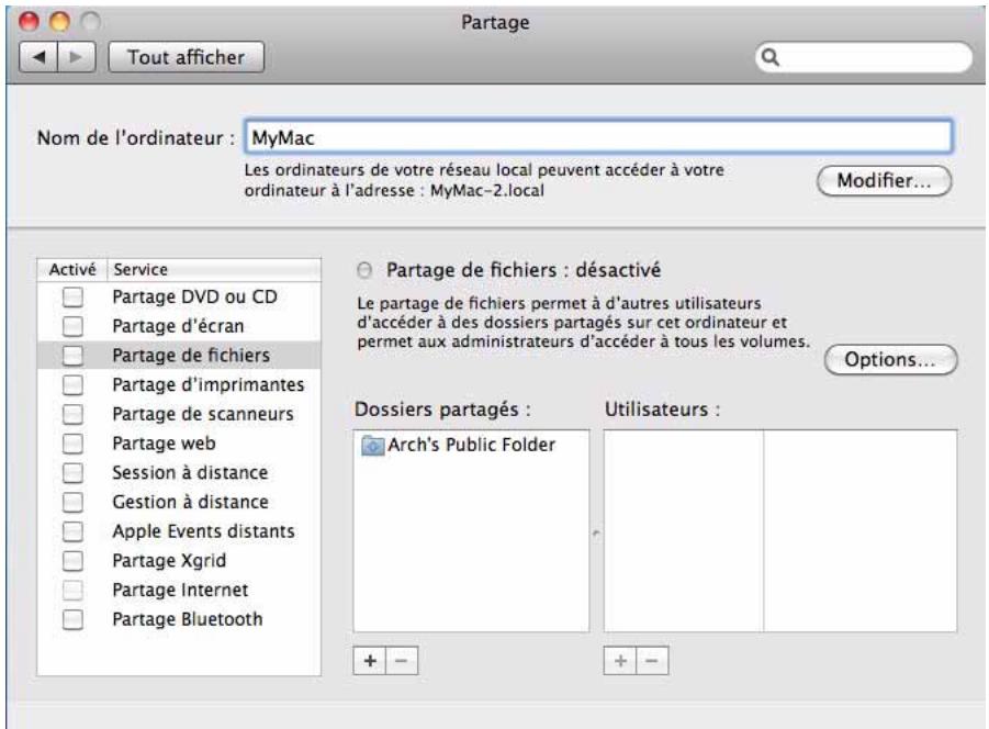 WD TV LIVE - Partager un dossier - 6