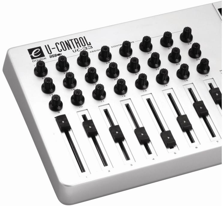 EVOLUTION UC33 - Manuel avancé - 1