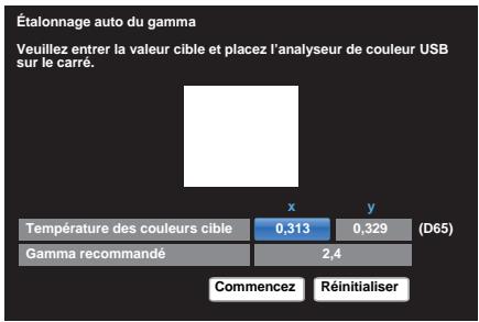 TOSHIBA 40L7335DF - Calibration gamma - 1