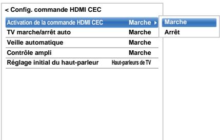 TOSHIBA 40L7335DF - Activer commande HDMI CEC - 1