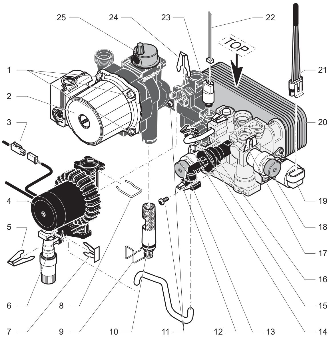 SAUNIER DUVAL ISOTWIN F24E V 24 KW - Service ÀpRES-Vente - 1