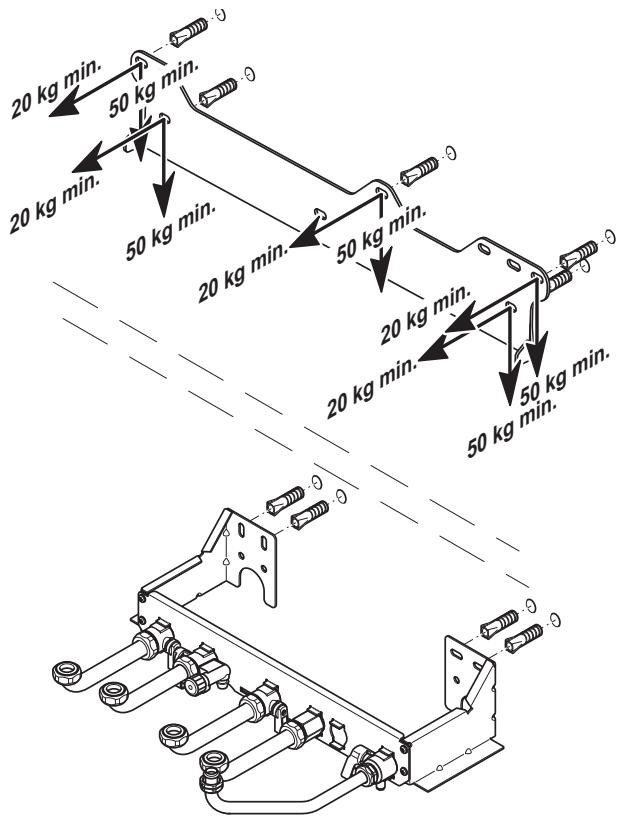 SAUNIER DUVAL ISOTWIN F24E V 24 KW - Fixation au mur - 1