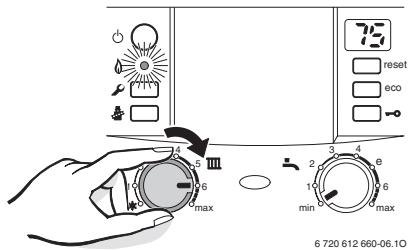 ELM LEBLANC ACLEIS NGVM V 24 KW - Mise en marche du chauffage - 2