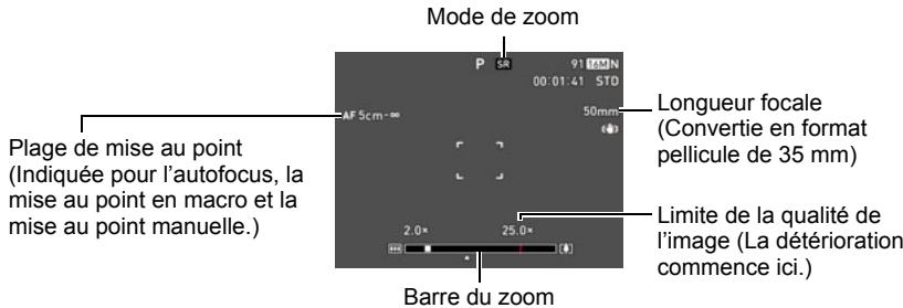CASIO ZR710 - ■ Icônes de mode de zoom - 1
