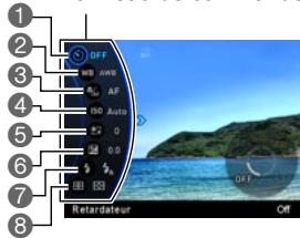 CASIO ZR710 - Utilisez [] et [] pour sélectionner le réglage que vous pouze changer, puis appuyez sur [SET]. - 1