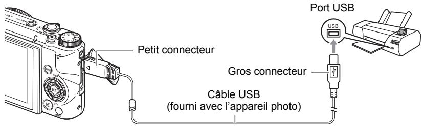 CASIO ZR710 - Raccordement direct à une imprimante compatible PictBridge - 1