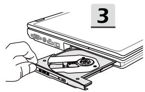 MSI GP62 2QD - Comment utiliser le lecteur de disque optique - 2