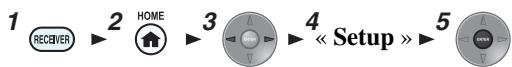 ONKYO TXNR1010 - Config. de la télécommande - 1