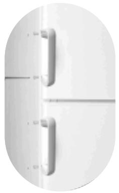 BRANDT BFC355SW - MONTAGE VAN DE HANDVATEN (naar gelang model) - 1