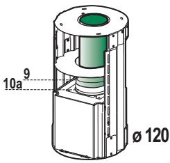ROBLIN CYLINDRE2 / 5029002 - Branchement avec un tube de ∅120 - 2