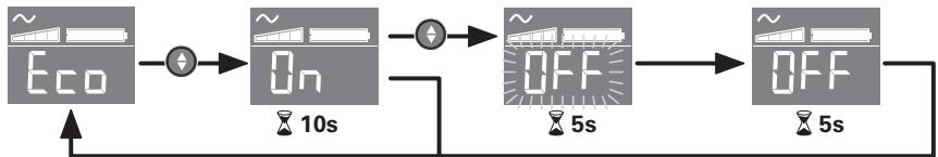 EATON ELLIPSE PRO 1200 IEC - Tröskelvárdesinställning - 2