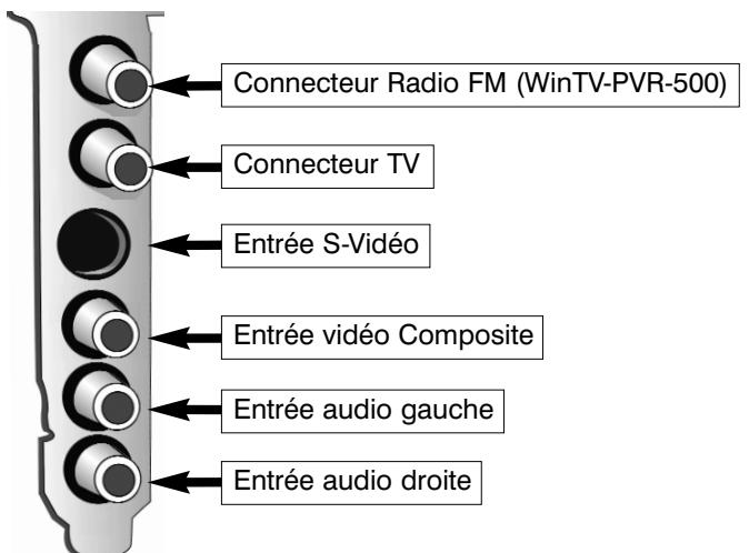HAUPPAGE PVR-150/500 - Étape 2. Connexion du câble TV ou A/V - 1