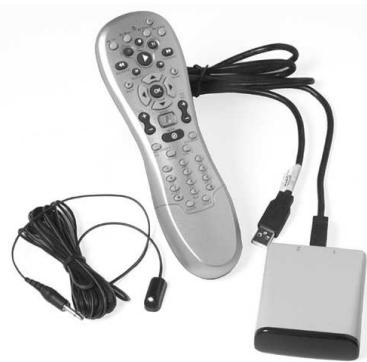 HAUPPAGE PVR-150/500 - Étape 4. Installation de la télécommande Media Center - 1