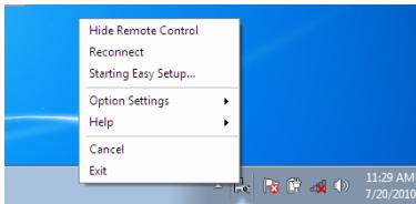 NEC U250X - Quitter Virtual Remote Tool - 1