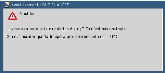 NEC U250X - Problème : Messages de rappel - 1