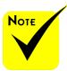 NEC U250X - Commandes Utilisateur - 1