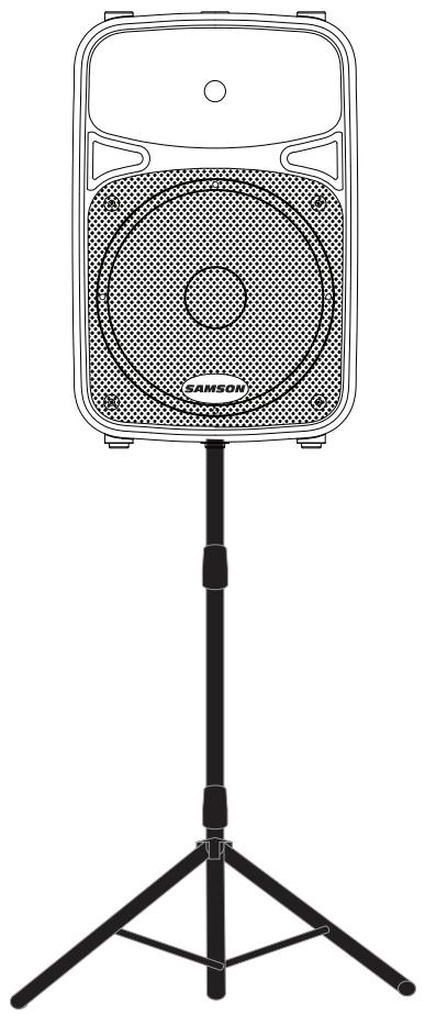 SAMSON D415 - Uso del Auro D412/D415 como monitor de escenario - 1