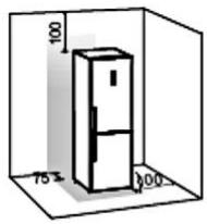 BRANDT BFC584YNW - Ventilación del aparato - 1