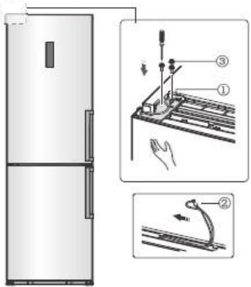 BRANDT BFC584YNW - Installing your new appliance - 1