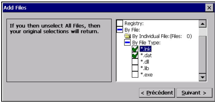 PSION NETBOOK PRO - Page Add Files (ajout de fichiers) - 2