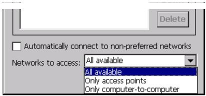 PSION NETBOOK PRO - Configuration de la carte radio 802.IIb - 6