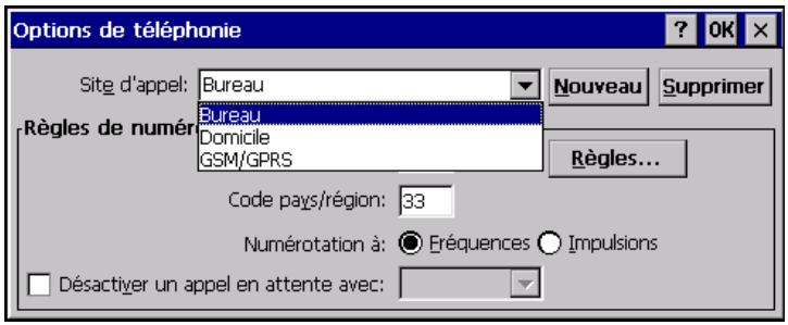 PSION NETBOOK PRO - Réglage de la téléphonie - 2