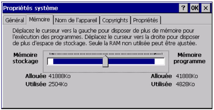 PSION NETBOOK PRO - Verification de l'utilisation de la mémoire système - 1