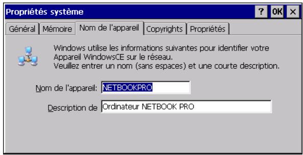 PSION NETBOOK PRO - Menu Property - 4